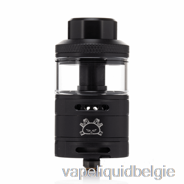 Vape Smaken Hellvape Vet Konijn 28mm Rta Zwart Met Wit Logo